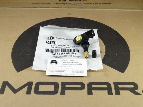 Tire Pressure Monitoring System (TPMS) Sensor 56029481AB Jeep Genuine Mopar - Picture 6 of 8