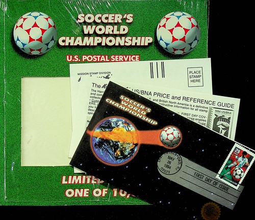 1994 Soccer World Championship USA Stamp - First Day of Issue - New - Picture 3 of 3