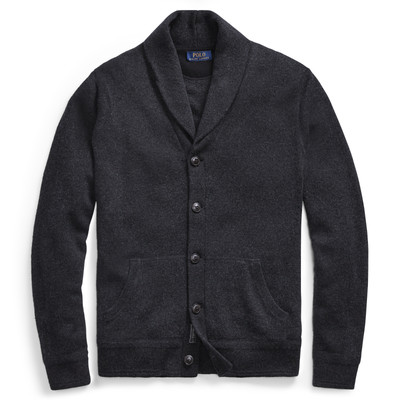 black polo cardigan