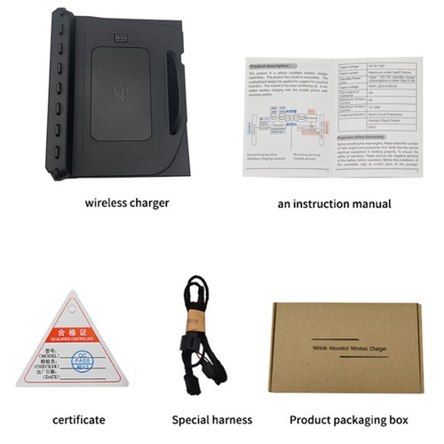 For Lexus NX250 NX350/450 2022-2023 Center Console Wireless Fast Charging Pad - Picture 2 of 16