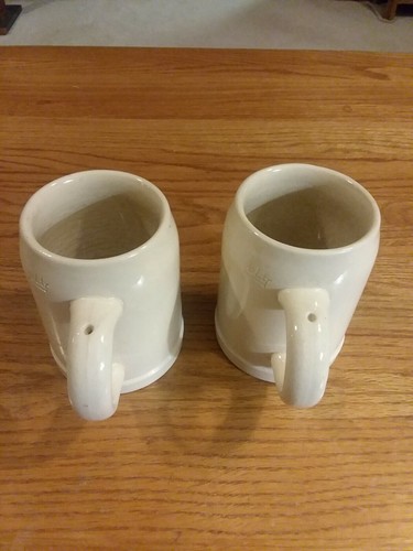 Lufthansa 3/10 Liter Steinzeug Bierbecher. Passendes Paar. - Bild 5 von 5