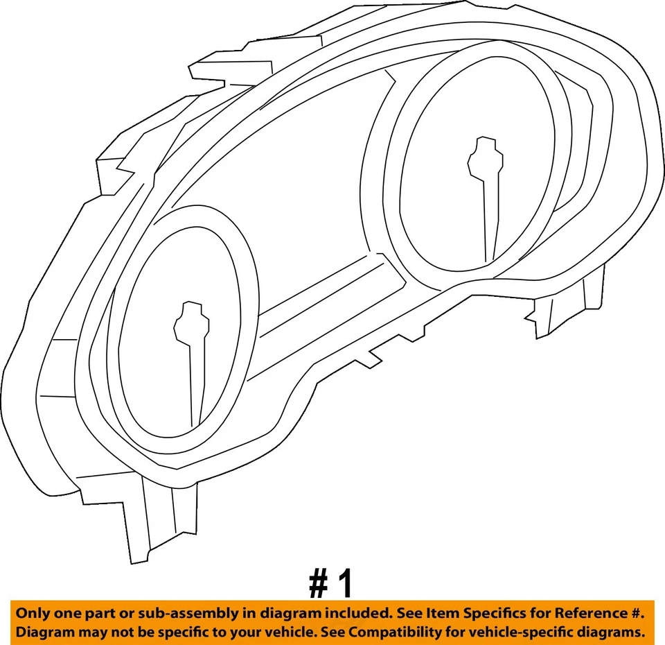 Medidor de velocímetro usado serve: 2015 Audi A8 cluster MPH com opção de cruzeiro adaptativo 8T4 - Imagem 4 de 4