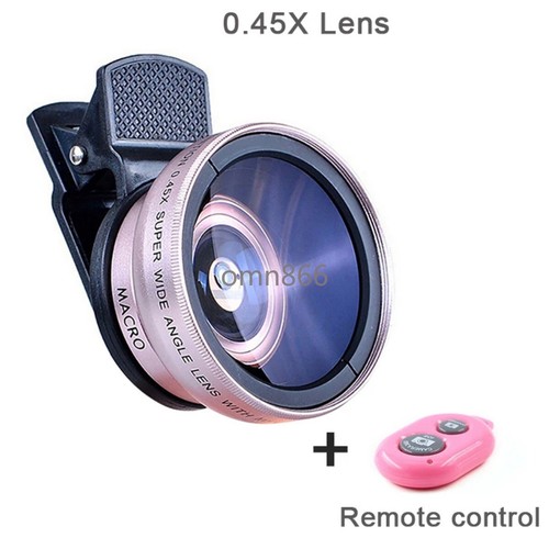 HD 2in1 Lens 0.45X Super Wide Angle Macro Lens Kit 12.5X Phone Camera 2 Function - 第 12/33 張圖片