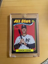 Topps 2024 Series 2 New York Yankees Aaron Judge All Star Slugger Leader # / 299