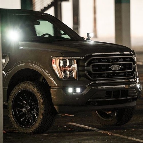 Rigid Industries LED A-Pillar Ditch Light Kit w D-SS for '21-Up Ford F150 Raptor - Picture 8 of 9