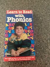 Learn to Read With Mrs. Phipps and Snoothy - V. 1 (VHS, 2002)