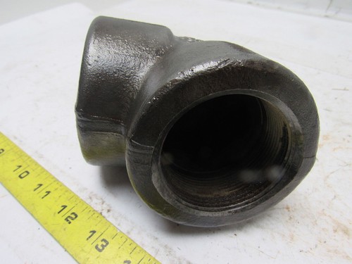 Bonney 8501 Forged Steel 2" Threaded 90 Degree Elbow - Picture 3 of 7