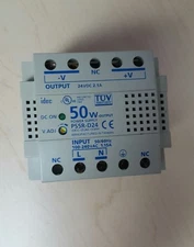 IDEC 24 VDC Power Supply 2.1A Idec PS5R-D24 Din Rail Power Supply