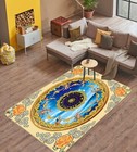 3D Yellow Circle Angel ZHUB2320 Game Non Slip Rug Mat Photo Carpet Ann