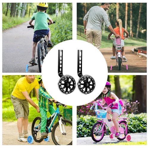 2X Stützräder Sicherheitsstützräder für Universal 12-20" Kinderfahrrad Hilfsrad - Bild 9 von 15
