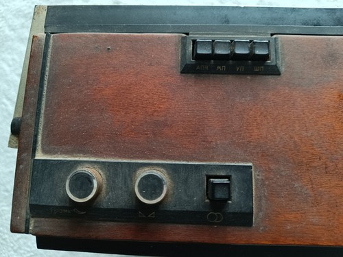 Radio receiver Leningrad 006 Stereo.Vintage USSR.1970s.Transistor.RARE.Working - Picture 11 of 20