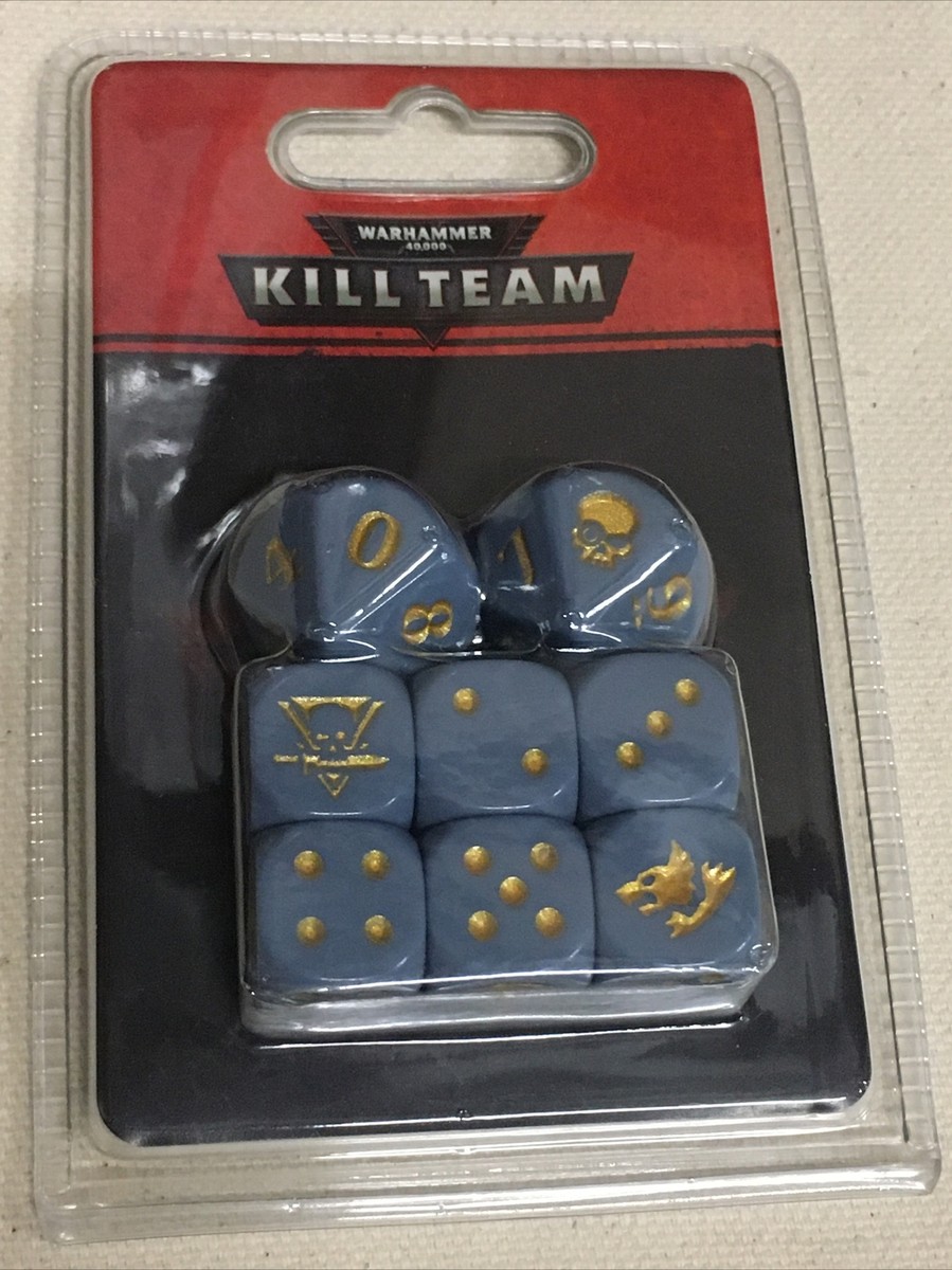 Kill Team Space Wolves Dice Set Warhammer 40K Space Marine