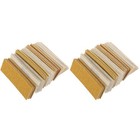  120 Blätter Sandpapier Set Holzbearbeitungsschleifpapier für enge schmale Räume