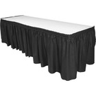 Genuine Joe  Rectangular Table Skirt 11916 Genuine Joe Genuine Joe Solutions