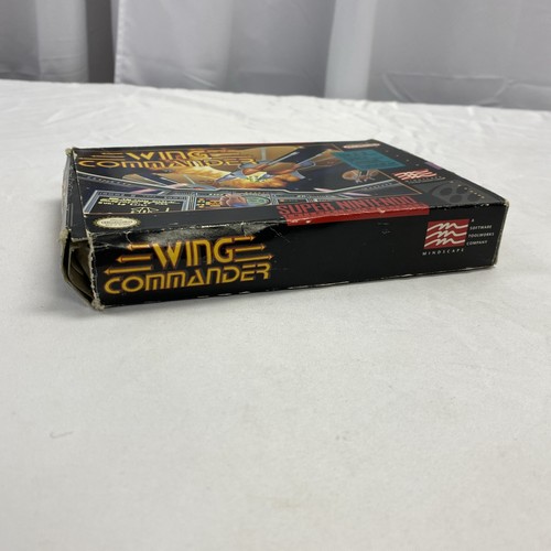 Wing Commander (SNES, 1992) Complete in Box w/ Manual & Inserts - Picture 5 of 5