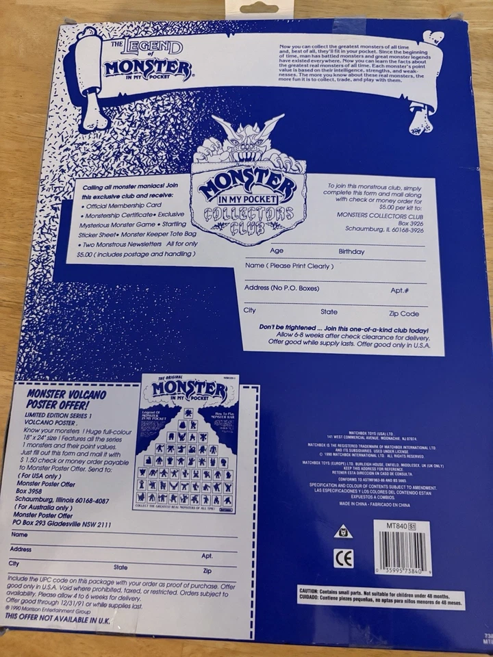 Matchbox Monster In My Pocket Monstrous 24 Pack Series 1 Assortment B - Image 3 of 4