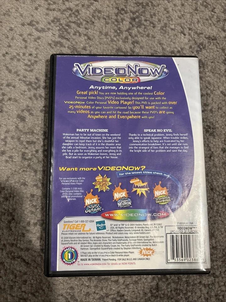 Nickelodeon Video Now My Life As A Teenage Robot Foto 3 de 3