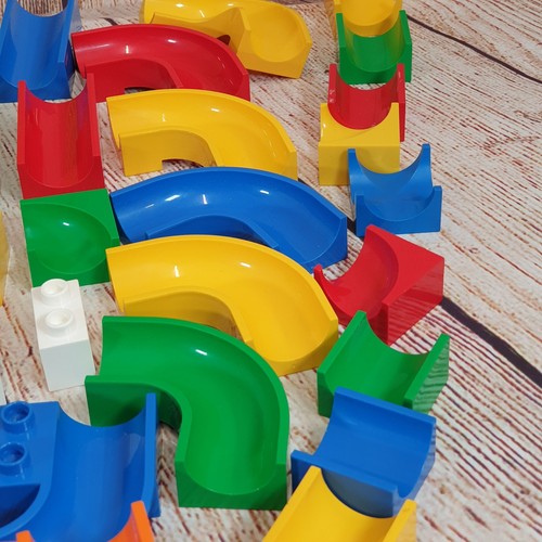 Compatible con Hubilino Duplo 72x piezas canica run - Imagen 8 de 18