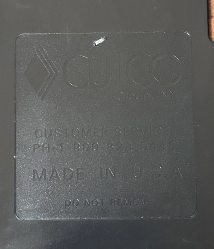 Bloque de cuchillos Cutco Galley 7 ranuras roble macizo con acabado roble miel usado en excelente estado - Imagen 6 de 10