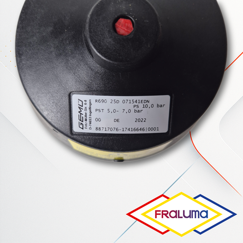 GEMU R690 25D 071541EDN Diaphragm valve pneumatic 88717076 - Nuovo - Afbeelding 2 van 5