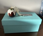 Monsoon/Accessorize Enamel Christmas Pudding Hanging Ornament Decoration ~ New!