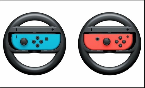 1Pair of Gaming Wheels For Nintendo Switch Joy Con Steering Wheel Accessory - Bild 6 von 9