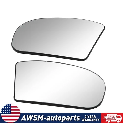 For Mercedes C&E CLASS W211 W203 Mirror Glass Heated Left & Right Side 2001-2007