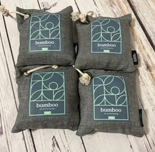 House Edition 4 X 200 GRAMS BAMBOO CHARCOAL AIR PURIFYING BAGS