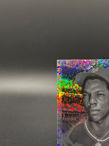 2022 Topps Chrome Platinum Dwight Gooden B&W Mini Diamond Refractor No. 10 - Picture 5 of 10