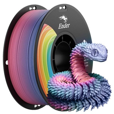 3D Printer Filament 1.75mm, Rainbow Upgrade PLA+ Filament Strong Toughness No...