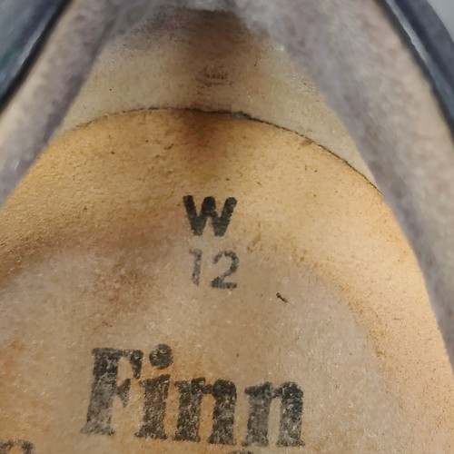 Finn Comfort Men’s Black Leather Lace Up Comfort Shoes Size US 12 W - Picture 9 of 12