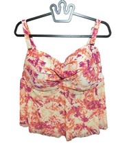 Time and Tru Tankini Top