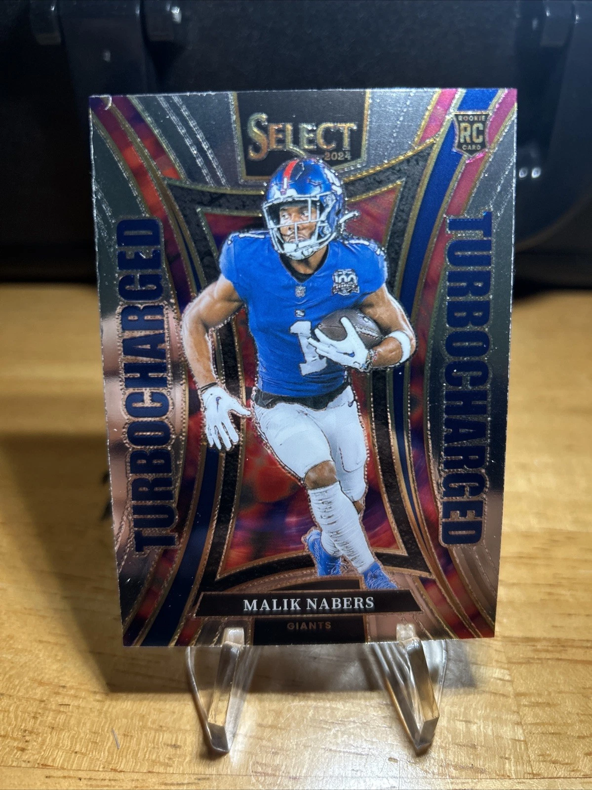 2024 Panini Select - Turbocharged Malik Nabers #15 (RC)