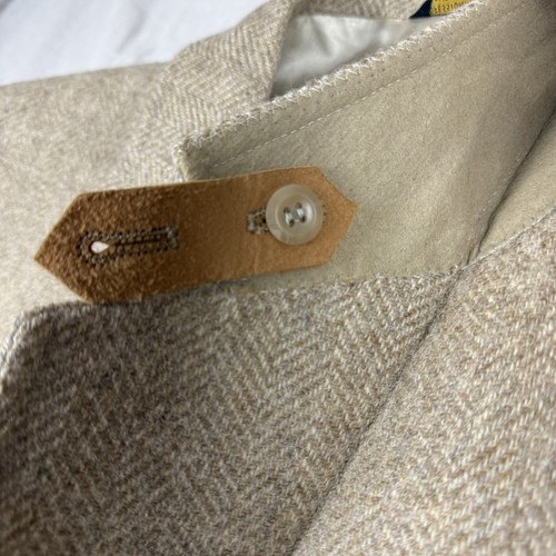 John Weitz Tweed Beige Blazer/jacket 100% Pure Wool - Picture 11 of 16