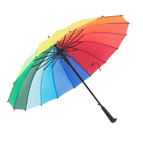 Damen Vogelkäfig Regen stark Regenschirm Gehlänge klar Kuppel Brolly Bordüre ✅ - Bild 24 von 31