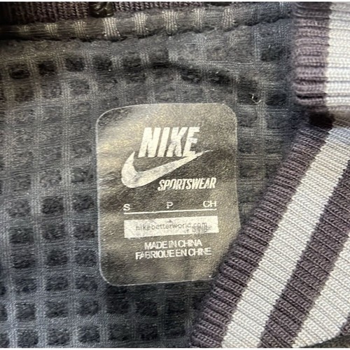 Nike NSW Destroyed Bomber Varsity Unisex Jacke Wolle & Leder - Small - Bild 10 von 13