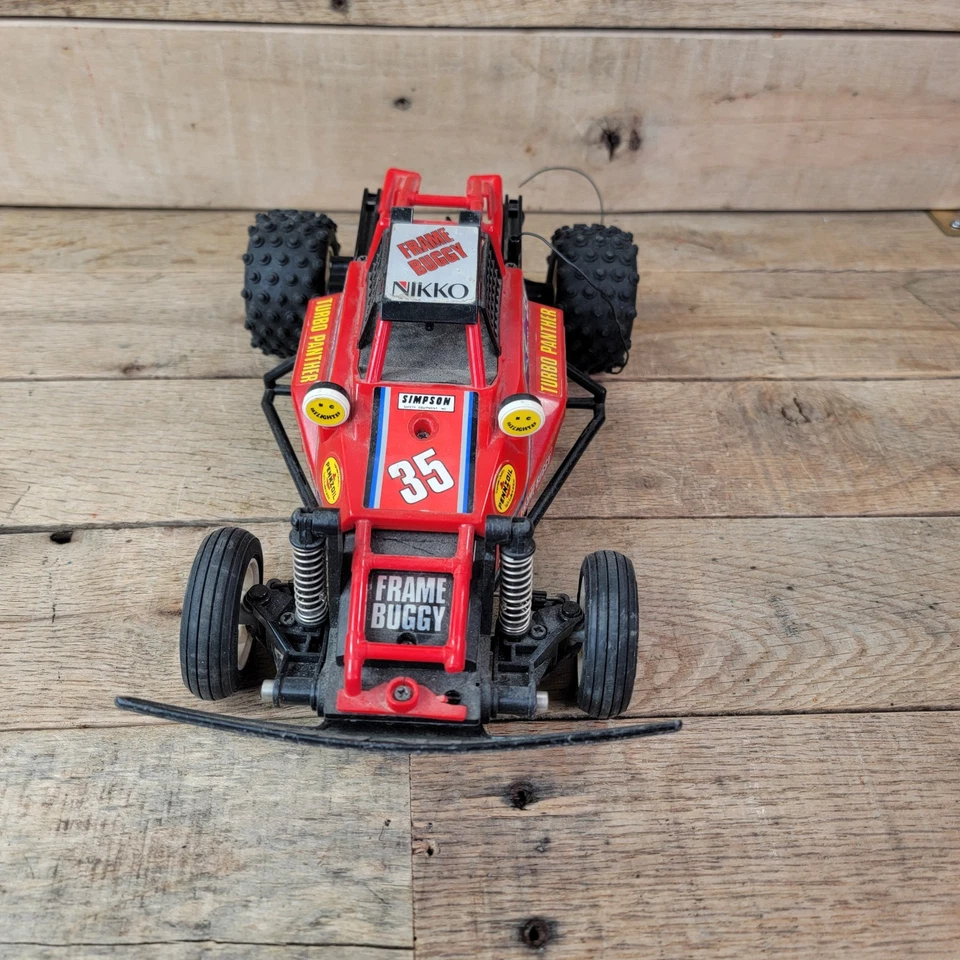 Nikko 1/16 Turbo Panther Frame Buggy Remote Control RC Car #35 FOR PARTS AS IS - Image 2 of 4
