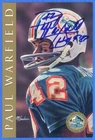 PAUL WARFIELD Signed/Autographed Pro Football Hall of Fame Postcard Card w/COA