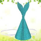 6 Pcs Mermaid Tail Hats Glitter Paper Lovely Party Hats Wedding Birthday Party