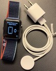 PĘKNIĘTY Apple Watch Series 3 42mm kosmiczna szarość GPS + LTE Cellular A1861 3D196LL/A