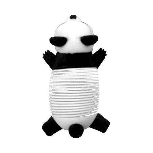 Tragbarer Schreibtisch-würdiges Auto-Dekorierbares Hand-Engagement spielerischer Frühling Panda Zappel Spielzeug - Bild 1 von 5