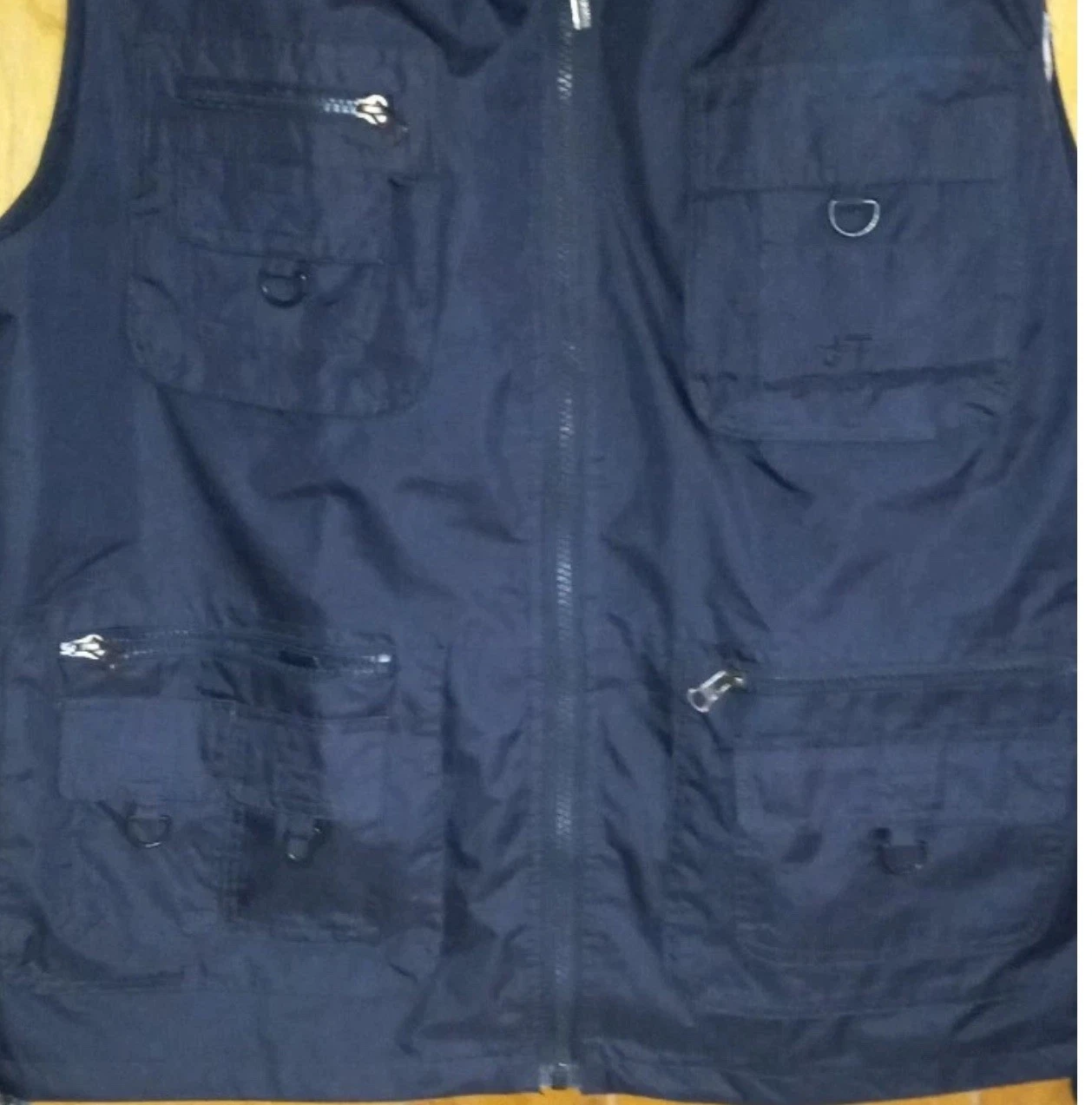 JT Jintao Tactical Utility / fishing / hunting Mens Vest Blue Medium