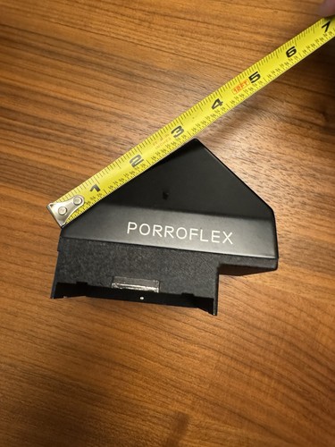 VINTAGE Nippon Kogaku Porroflex Prism Finder for Rollei Rolleiflex TLR w/ Case - Picture 8 of 12