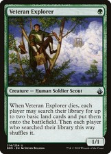 Veteran Explorer [Battlebond] Lightly Played Foil
