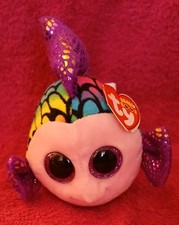 Beanie Boos Flippy The Rainbow Fish Plush New