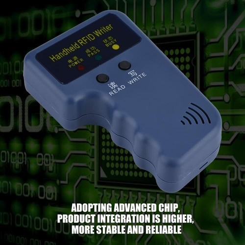 Lector de tarjetas de identificación copiadora RFID 125 KHz escritor portátil control de acceso duplicador de tarjetas - Imagen 8 de 9