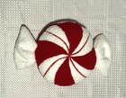 Candy Cane Throw Pillow/adorable peppermint candy Throw Pillow Decoration
