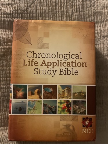 NLT Chronological Life Application Study Bible, Hardcover, Tyndale 1st Edition