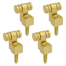 4PCS Roller String Guide Fit Electric Guitar Roller String Trees for Gold