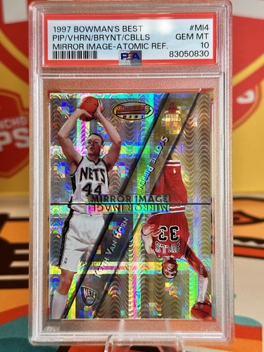 1997 Bowman's Best PIP/VHRN/BRYNT/CBLLS Mirror Image Atomic Refractor GEM MT 10 - Picture 2 of 2